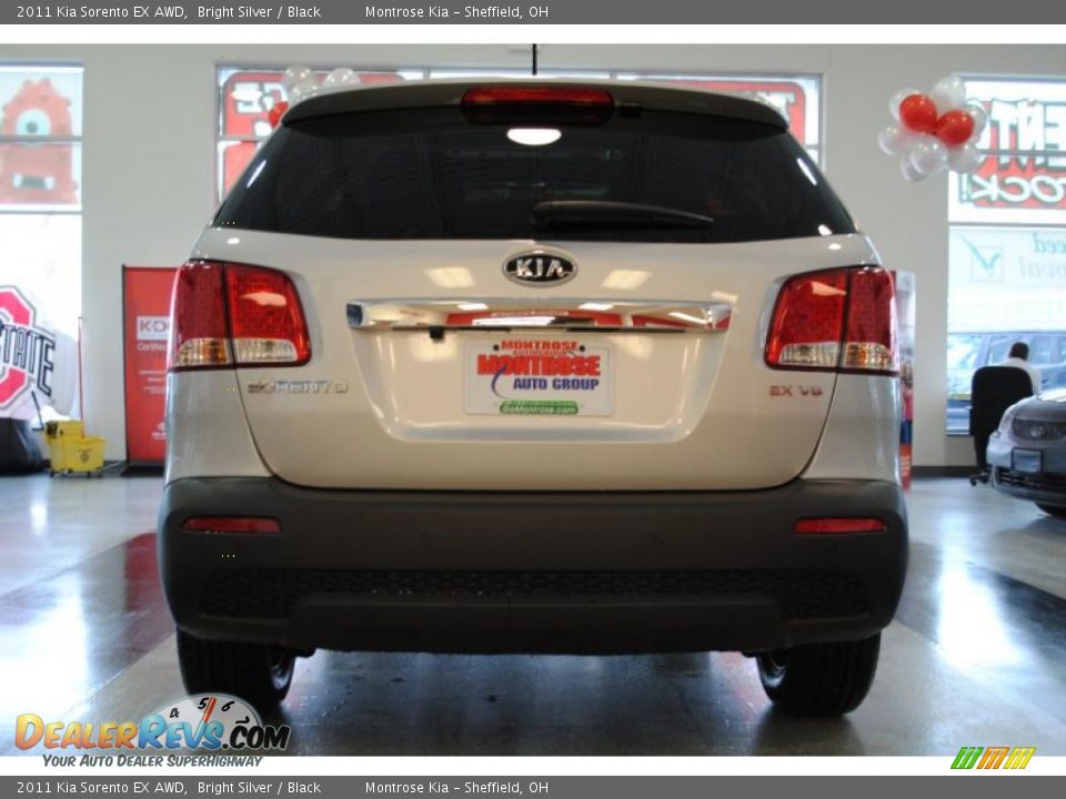2011 Kia Sorento EX AWD Bright Silver / Black Photo #7
