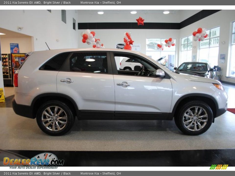 2011 Kia Sorento EX AWD Bright Silver / Black Photo #9
