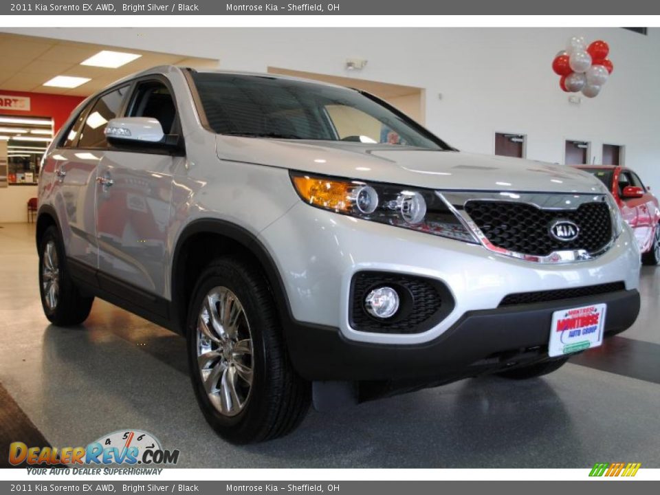 2011 Kia Sorento EX AWD Bright Silver / Black Photo #10