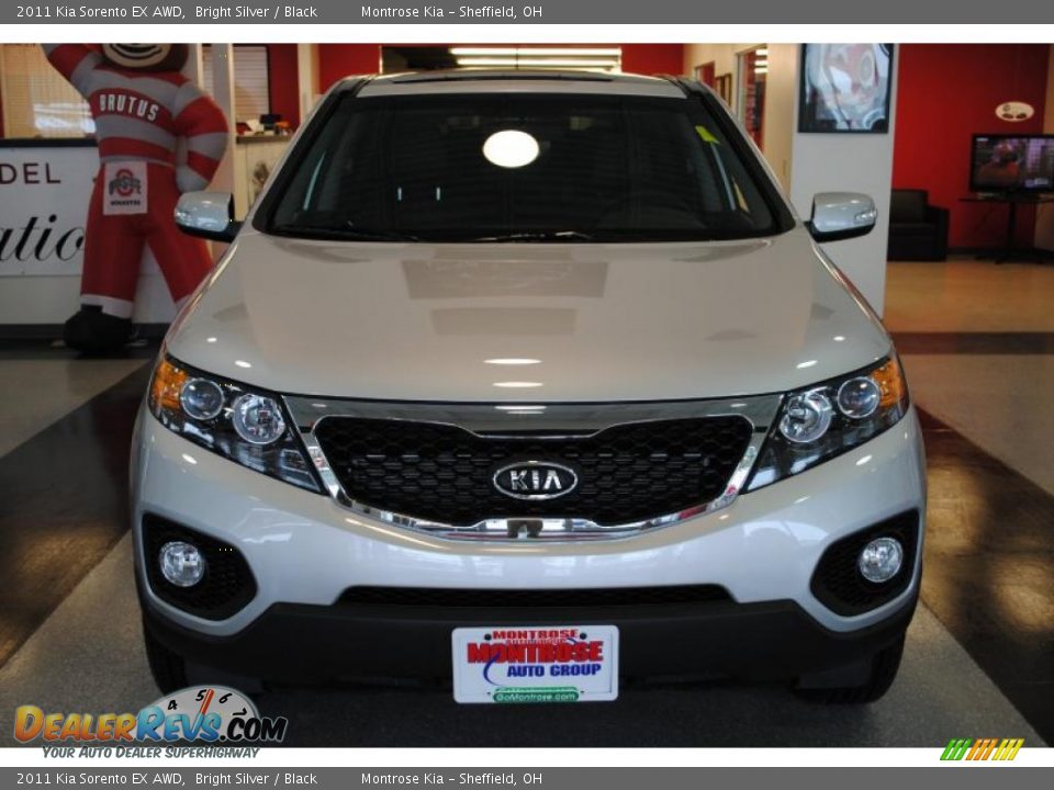 2011 Kia Sorento EX AWD Bright Silver / Black Photo #11