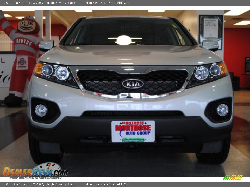 2011 Kia Sorento EX AWD Bright Silver / Black Photo #12