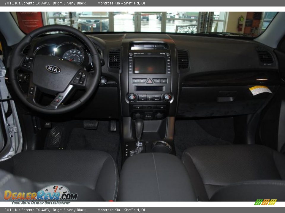 2011 Kia Sorento EX AWD Bright Silver / Black Photo #13