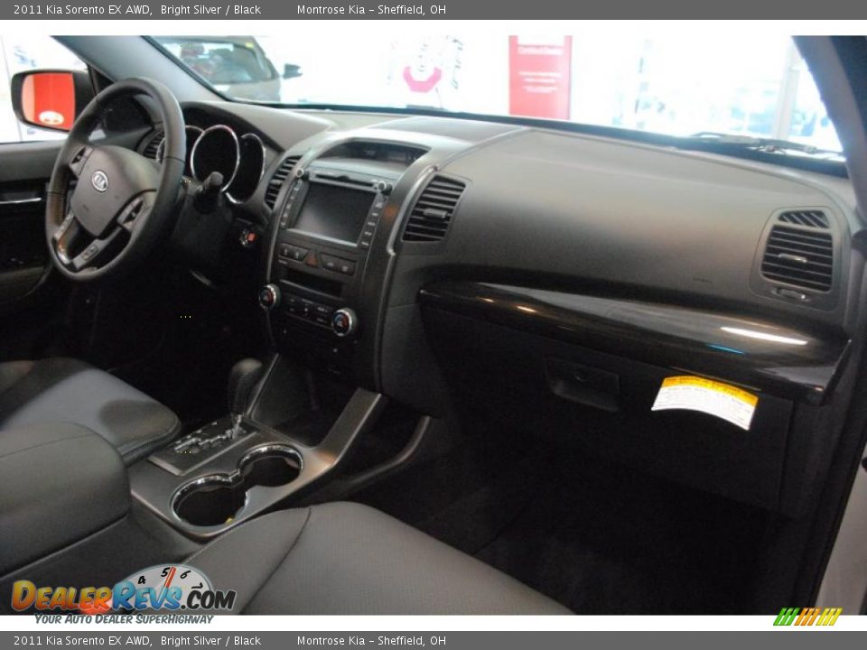 2011 Kia Sorento EX AWD Bright Silver / Black Photo #15