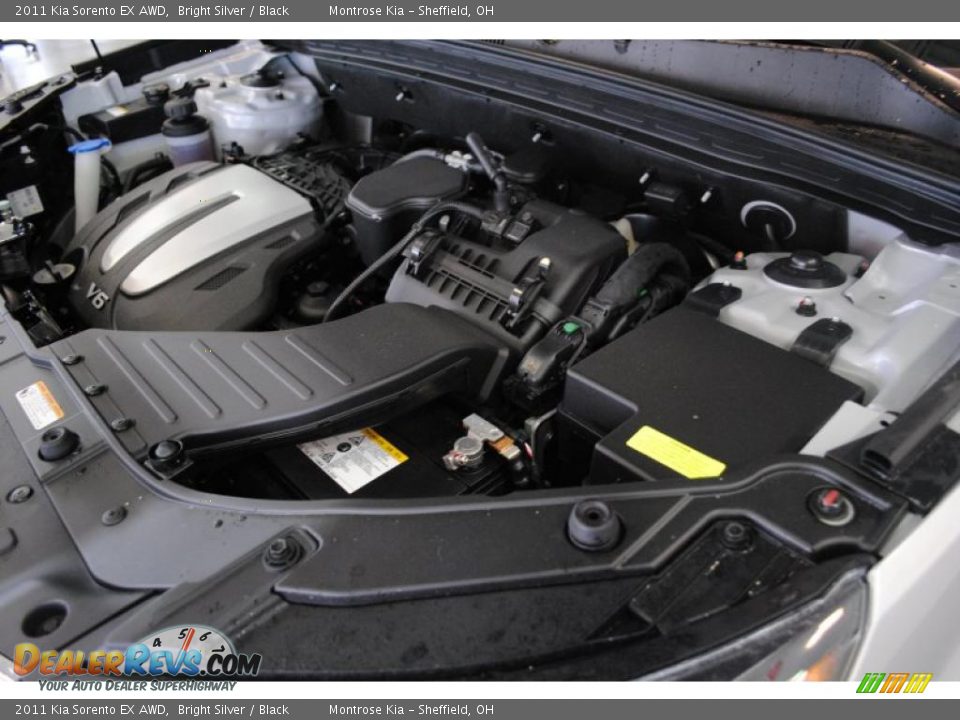 2011 Kia Sorento EX AWD Bright Silver / Black Photo #29