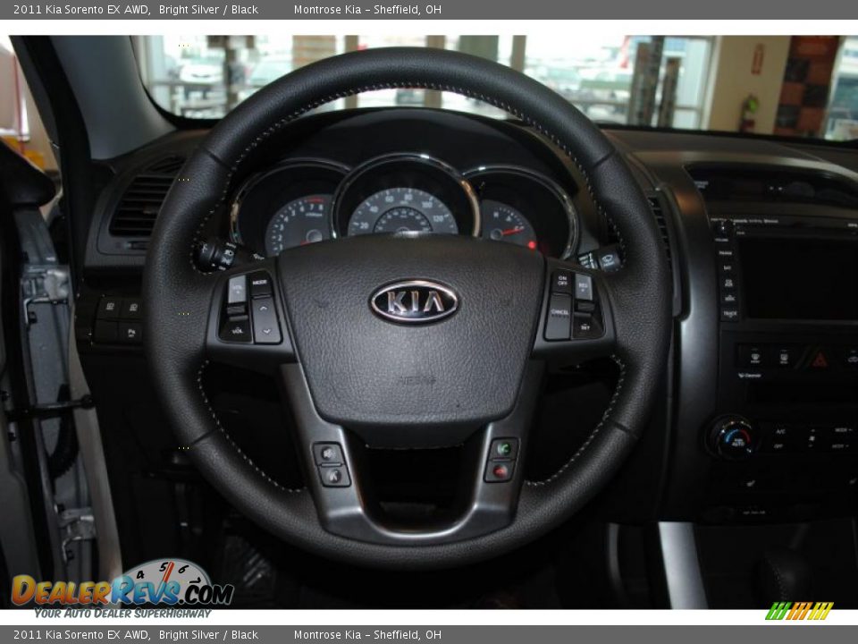2011 Kia Sorento EX AWD Bright Silver / Black Photo #35