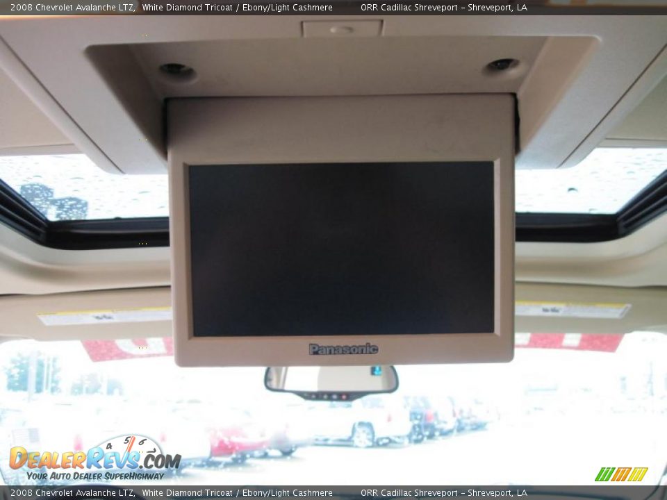 2008 Chevrolet Avalanche LTZ White Diamond Tricoat / Ebony/Light Cashmere Photo #13