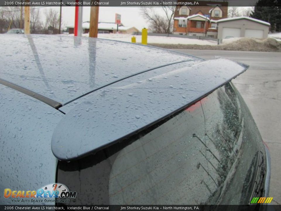 2006 Chevrolet Aveo LS Hatchback Icelandic Blue / Charcoal Photo #4