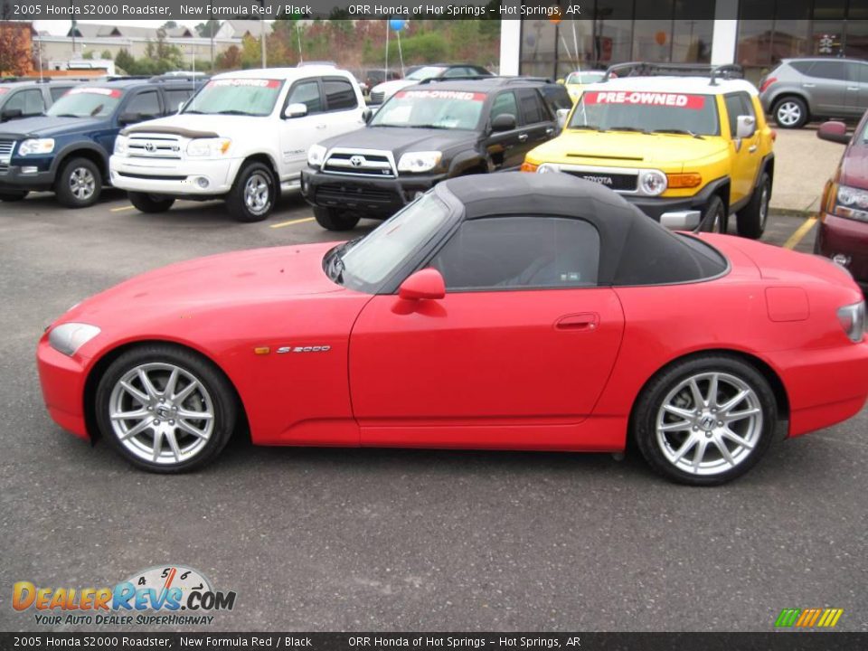 2005 Honda S2000 Roadster New Formula Red / Black Photo #2