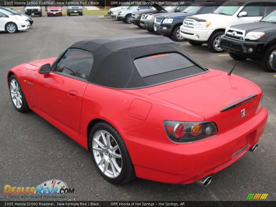 2005 Honda S2000 Roadster New Formula Red / Black Photo #3