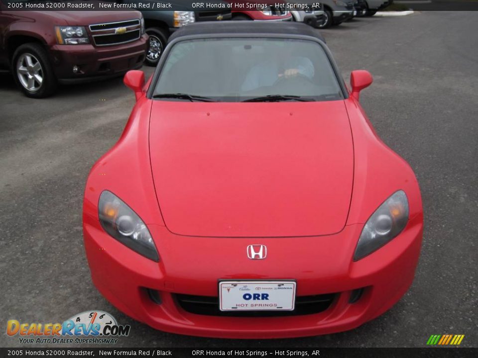 2005 Honda S2000 Roadster New Formula Red / Black Photo #8