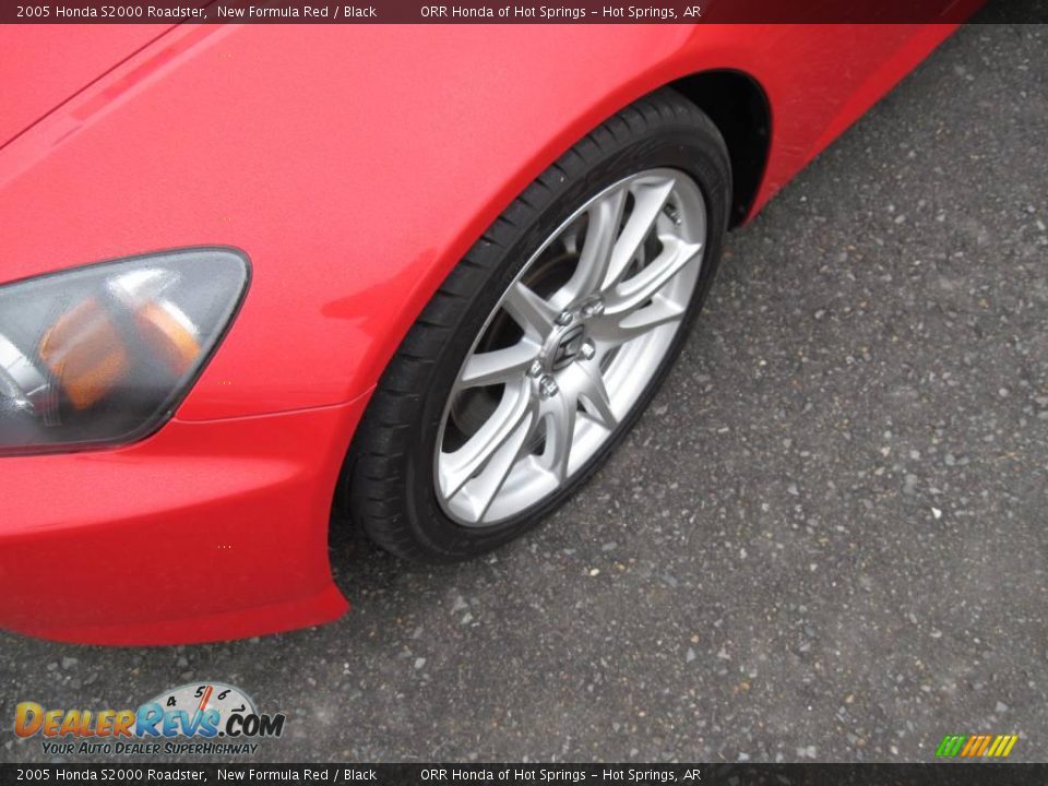 2005 Honda S2000 Roadster New Formula Red / Black Photo #9