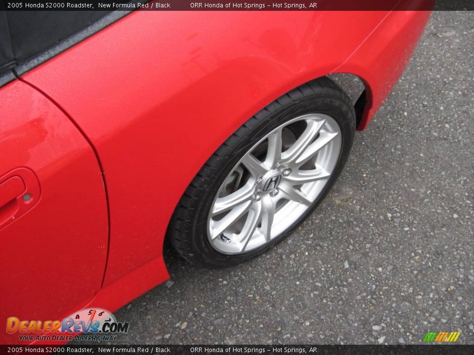 2005 Honda S2000 Roadster New Formula Red / Black Photo #10