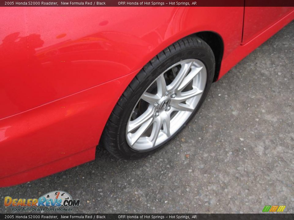 2005 Honda S2000 Roadster New Formula Red / Black Photo #11
