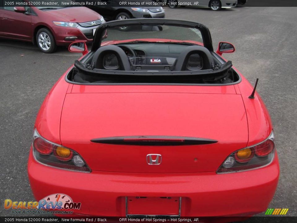 2005 Honda S2000 Roadster New Formula Red / Black Photo #16