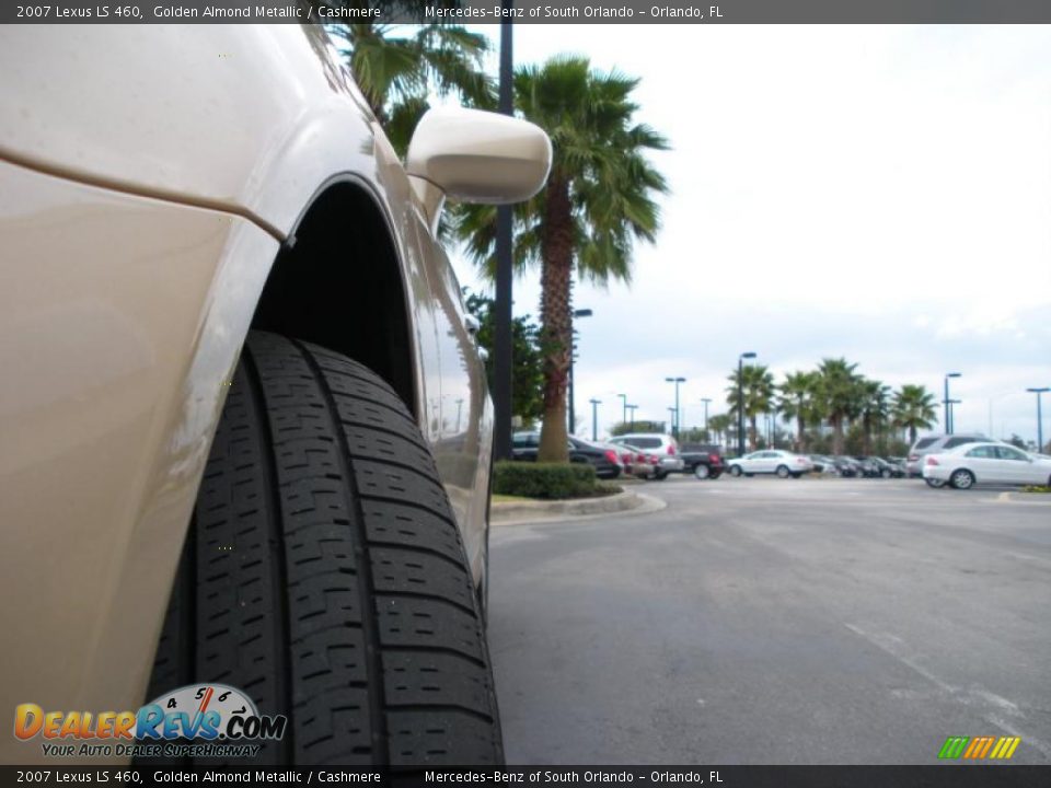 2007 Lexus LS 460 Golden Almond Metallic / Cashmere Photo #10