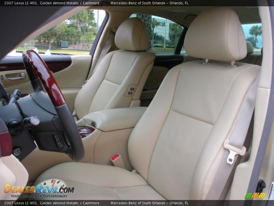 2007 Lexus LS 460 Golden Almond Metallic / Cashmere Photo #12