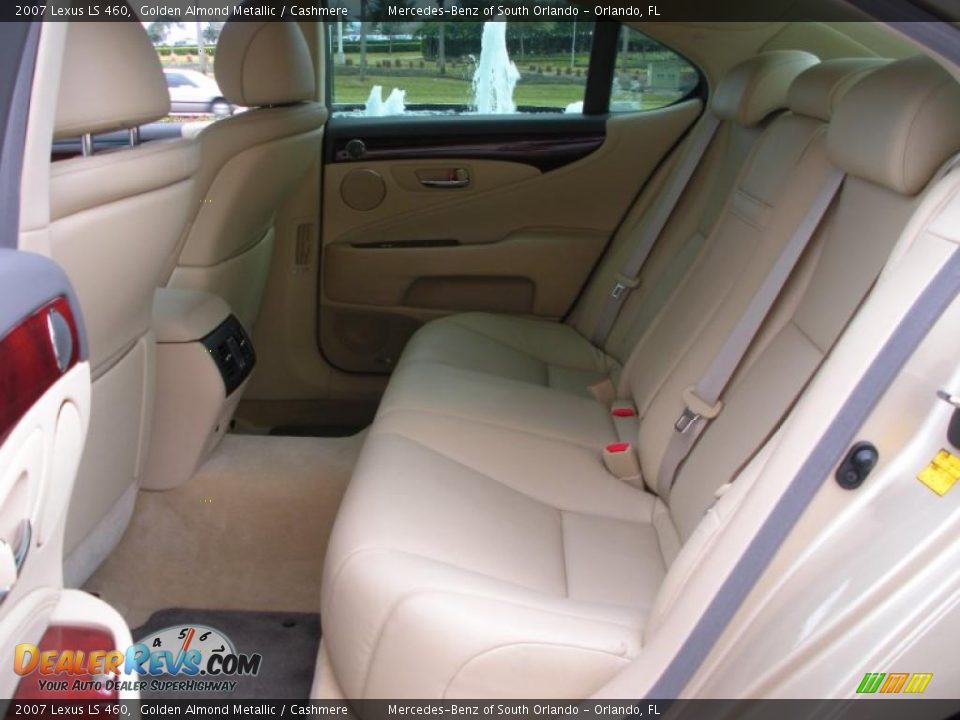 2007 Lexus LS 460 Golden Almond Metallic / Cashmere Photo #13