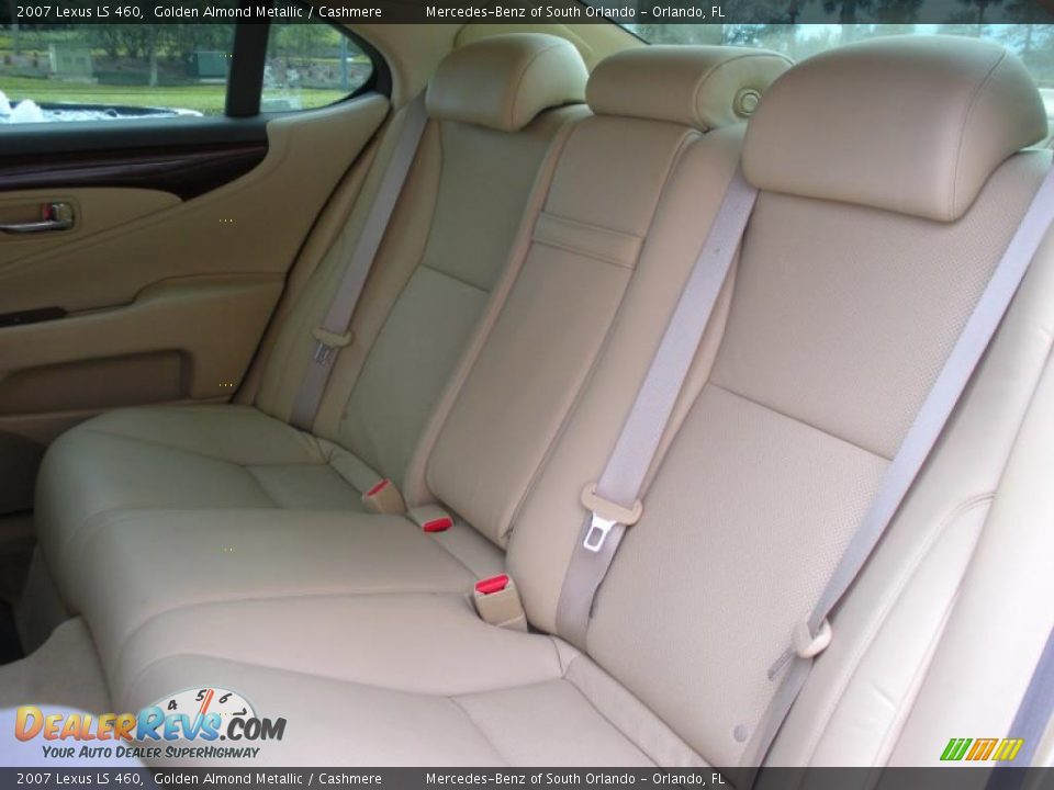 2007 Lexus LS 460 Golden Almond Metallic / Cashmere Photo #14