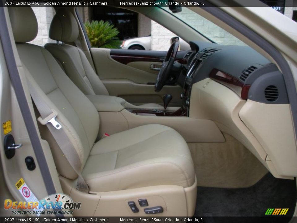 2007 Lexus LS 460 Golden Almond Metallic / Cashmere Photo #15