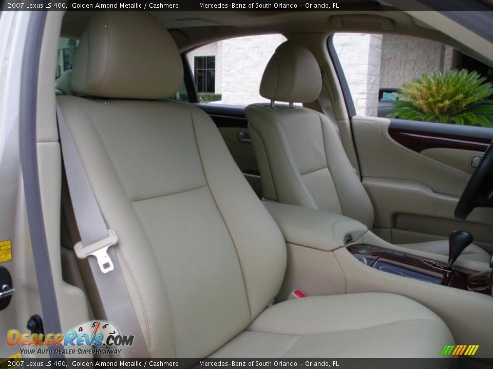 2007 Lexus LS 460 Golden Almond Metallic / Cashmere Photo #16