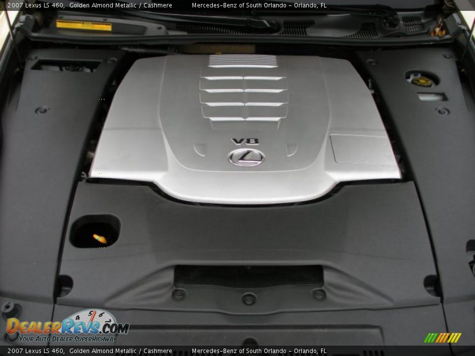 2007 Lexus LS 460 Golden Almond Metallic / Cashmere Photo #25