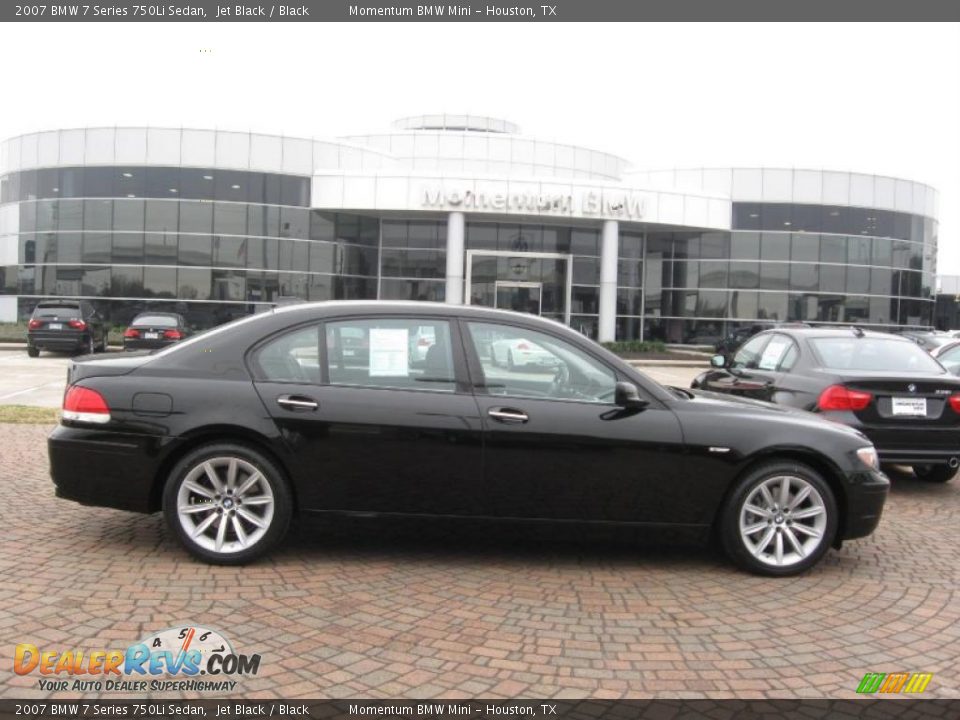2007 BMW 7 Series 750Li Sedan Jet Black / Black Photo #1
