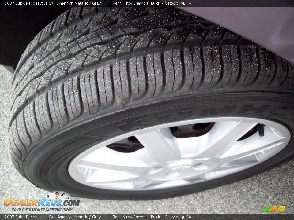 2007 Buick Rendezvous CX Amethyst Metallic / Gray Photo #4