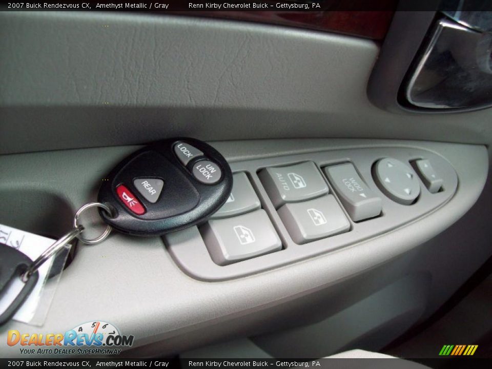 2007 Buick Rendezvous CX Amethyst Metallic / Gray Photo #6