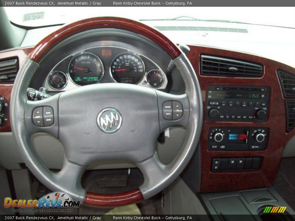 2007 Buick Rendezvous CX Amethyst Metallic / Gray Photo #9