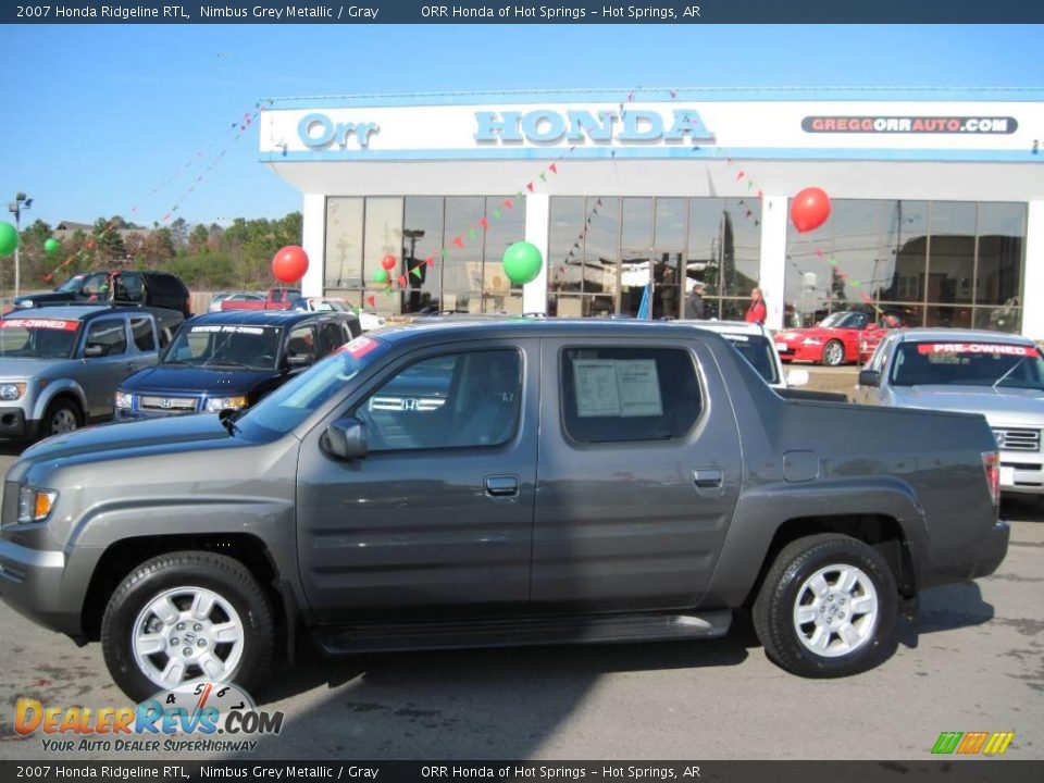 2007 Honda Ridgeline RTL Nimbus Grey Metallic / Gray Photo #1