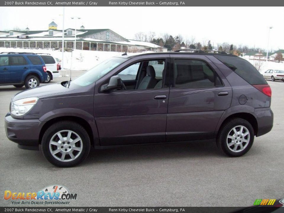 2007 Buick Rendezvous CX Amethyst Metallic / Gray Photo #10