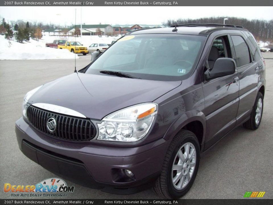 2007 Buick Rendezvous CX Amethyst Metallic / Gray Photo #11
