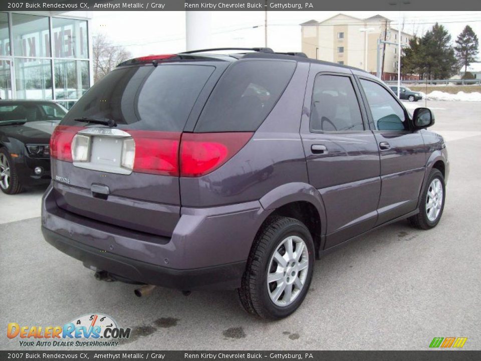 2007 Buick Rendezvous CX Amethyst Metallic / Gray Photo #12