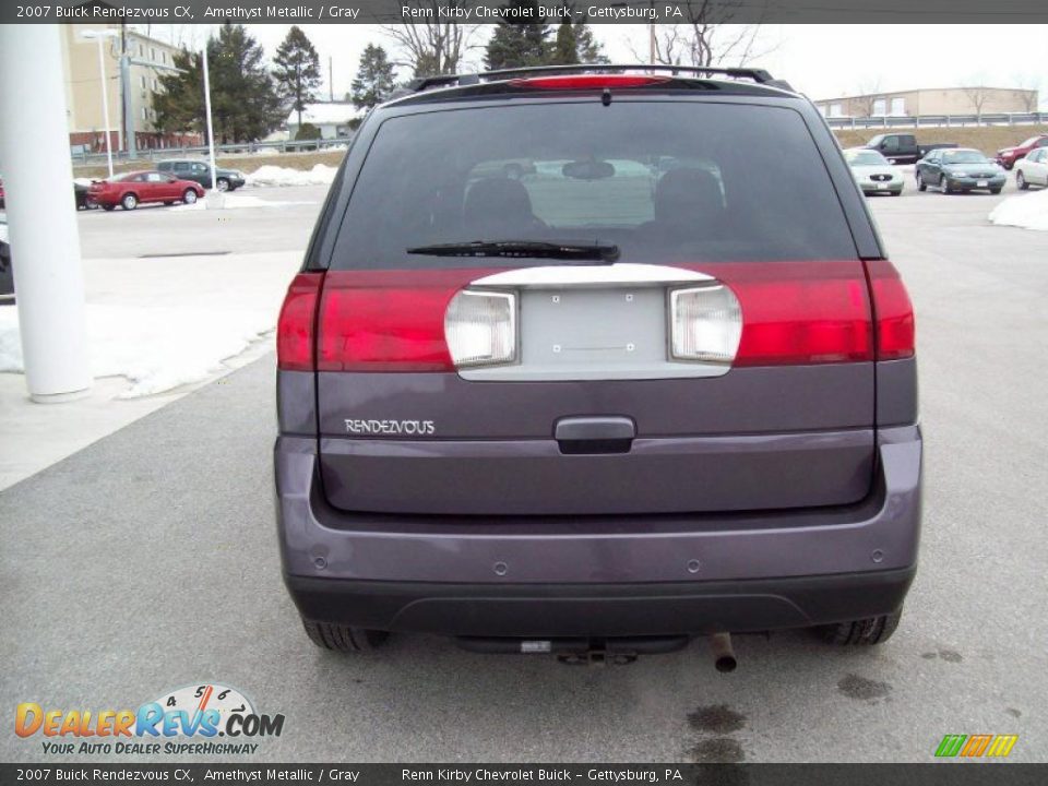 2007 Buick Rendezvous CX Amethyst Metallic / Gray Photo #13