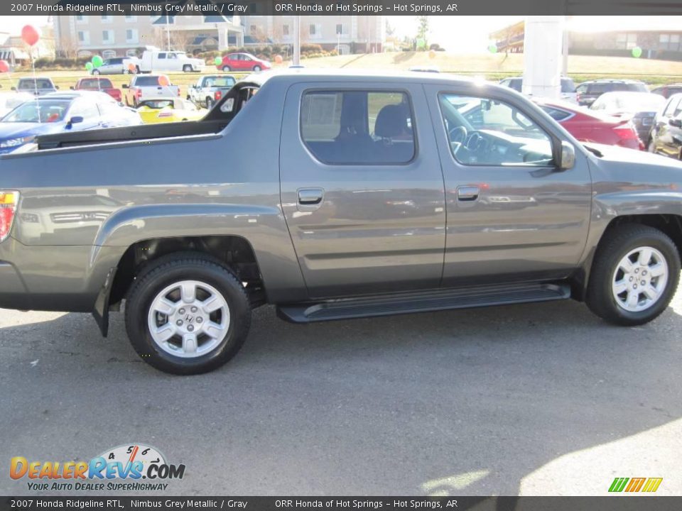 2007 Honda Ridgeline RTL Nimbus Grey Metallic / Gray Photo #6