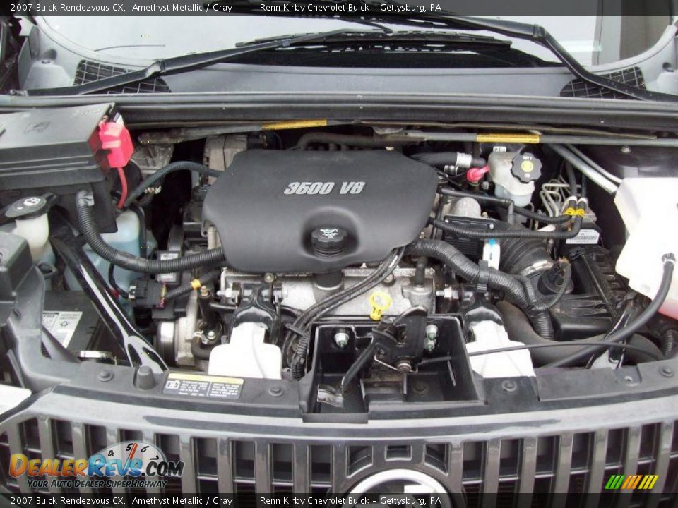 2007 Buick Rendezvous CX Amethyst Metallic / Gray Photo #17