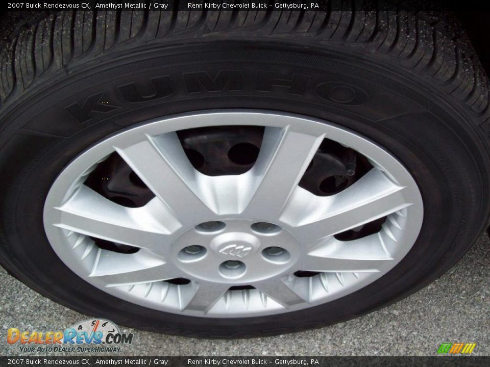 2007 Buick Rendezvous CX Amethyst Metallic / Gray Photo #19