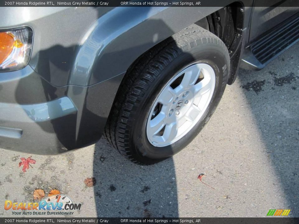 2007 Honda Ridgeline RTL Nimbus Grey Metallic / Gray Photo #9