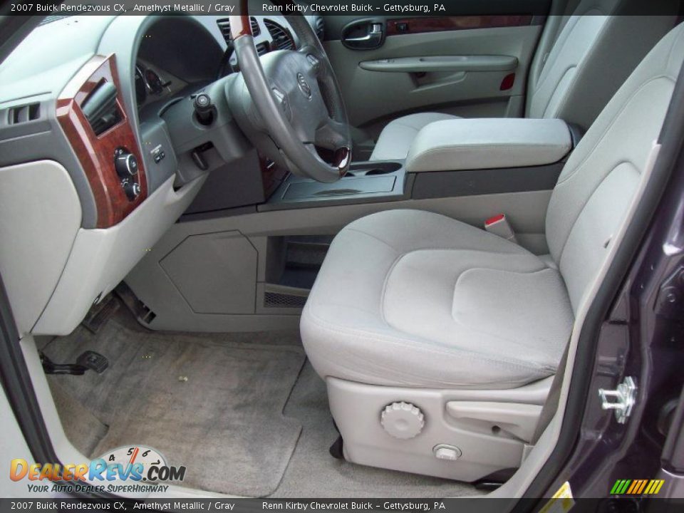 2007 Buick Rendezvous CX Amethyst Metallic / Gray Photo #20