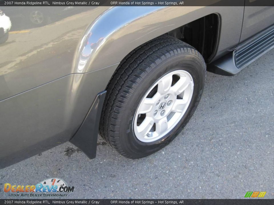 2007 Honda Ridgeline RTL Nimbus Grey Metallic / Gray Photo #11