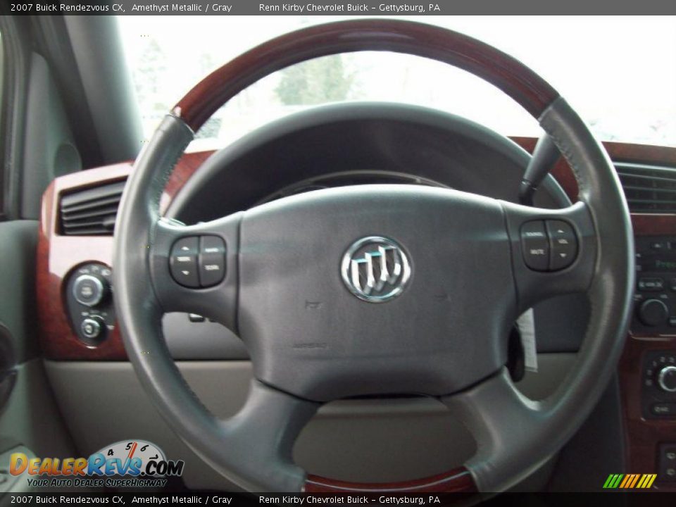 2007 Buick Rendezvous CX Amethyst Metallic / Gray Photo #24