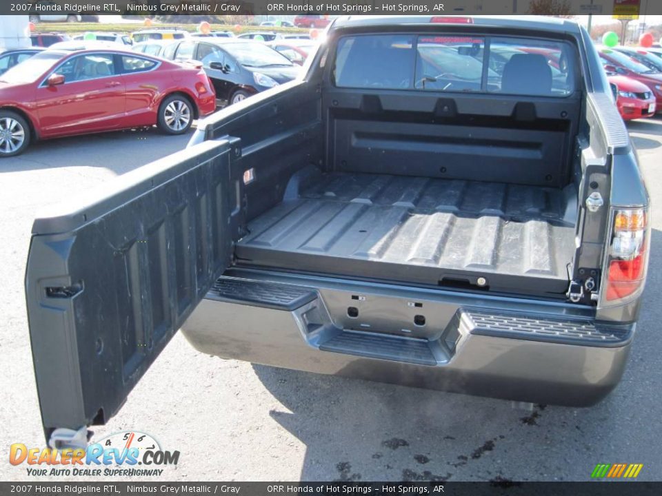 2007 Honda Ridgeline RTL Nimbus Grey Metallic / Gray Photo #15