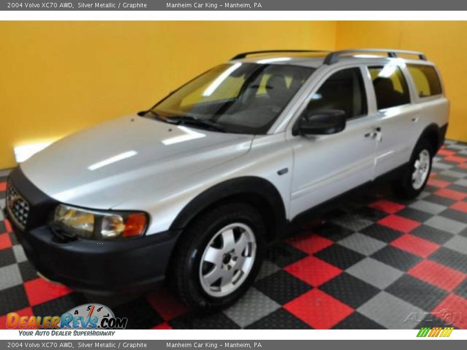 2004 Volvo XC70 AWD Silver Metallic / Graphite Photo #3