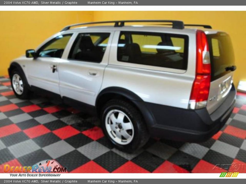 2004 Volvo XC70 AWD Silver Metallic / Graphite Photo #4