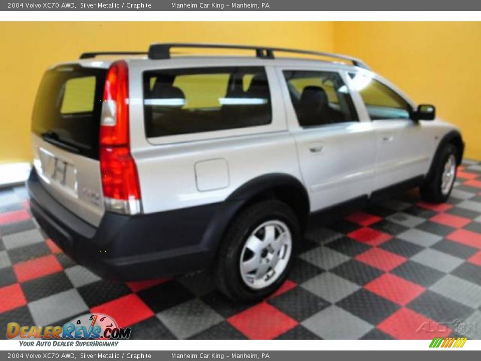 2004 Volvo XC70 AWD Silver Metallic / Graphite Photo #6