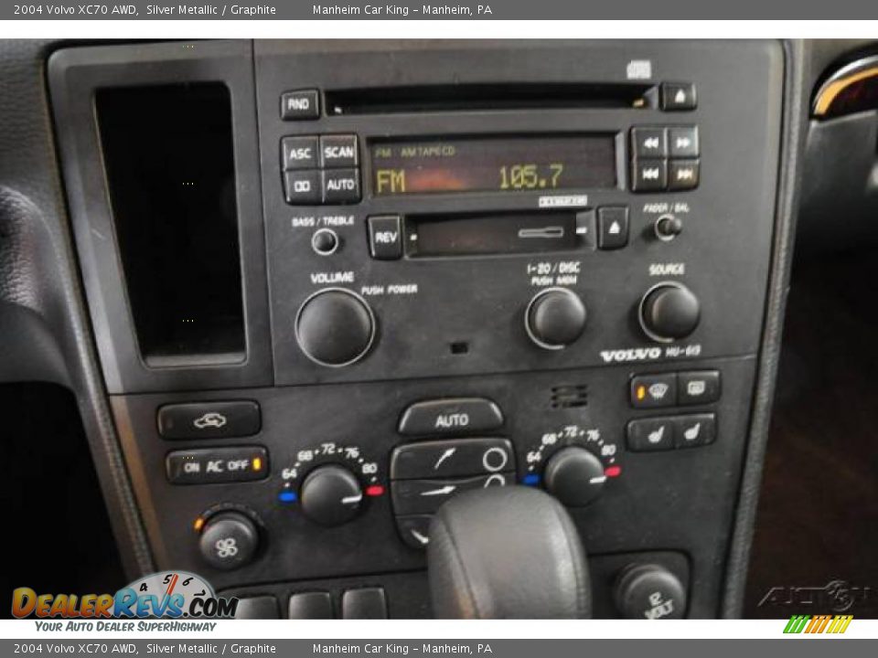 2004 Volvo XC70 AWD Silver Metallic / Graphite Photo #8