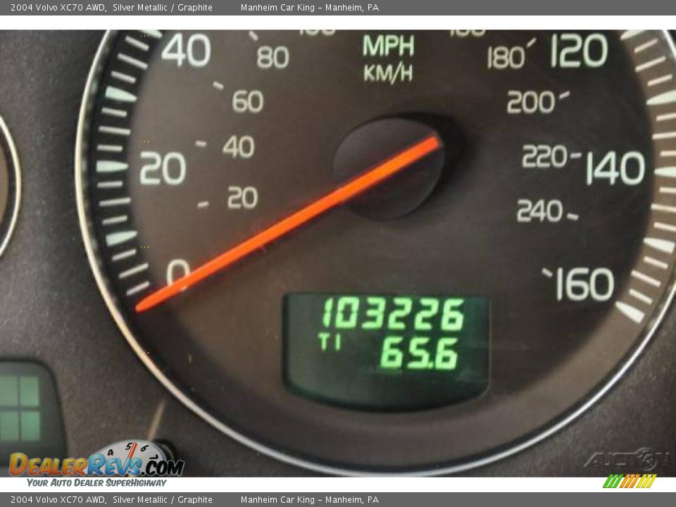 2004 Volvo XC70 AWD Silver Metallic / Graphite Photo #9