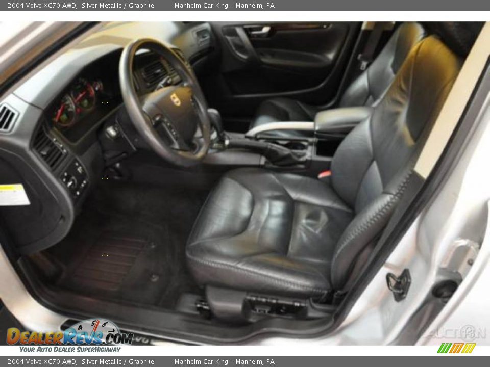 2004 Volvo XC70 AWD Silver Metallic / Graphite Photo #13
