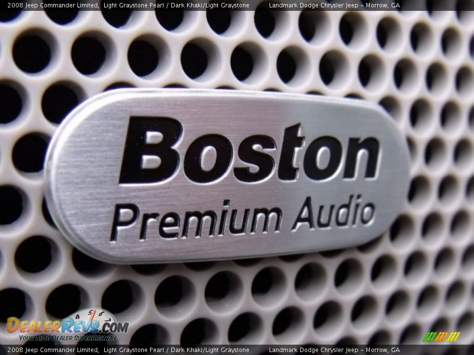 2008 Jeep Commander Limited Light Graystone Pearl / Dark Khaki/Light Graystone Photo #13
