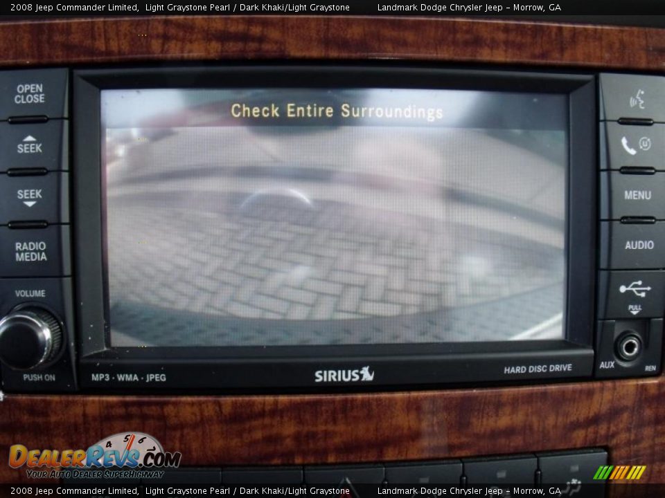 2008 Jeep Commander Limited Light Graystone Pearl / Dark Khaki/Light Graystone Photo #30